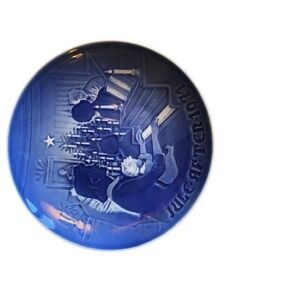 Vintage Royal Copenhagen Jule After 1971 Christmas‎ Plate